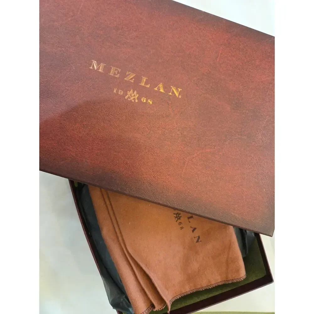 Mezlan 9265 Made In Spain Pio Black FormalTuxedo Lace Up (10.M) - Picture 12 of 13